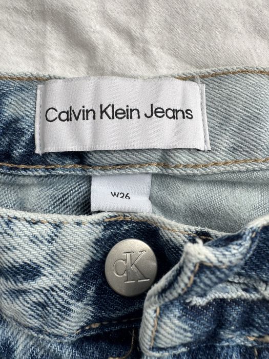 Дънкови къси панталонки Calvin Klein Jeans