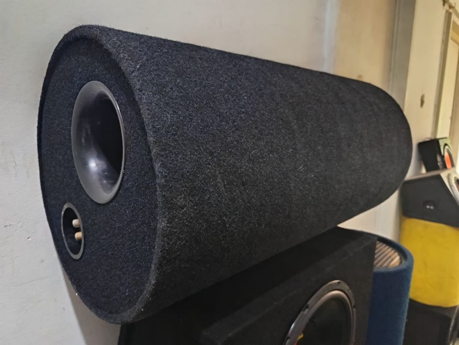Pachet statie amplificator mono Subwoofer jbl audio 12  inch bass auto masina  made in usa tub xxl tun