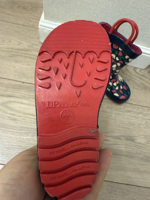 Детские сапожки от дождя