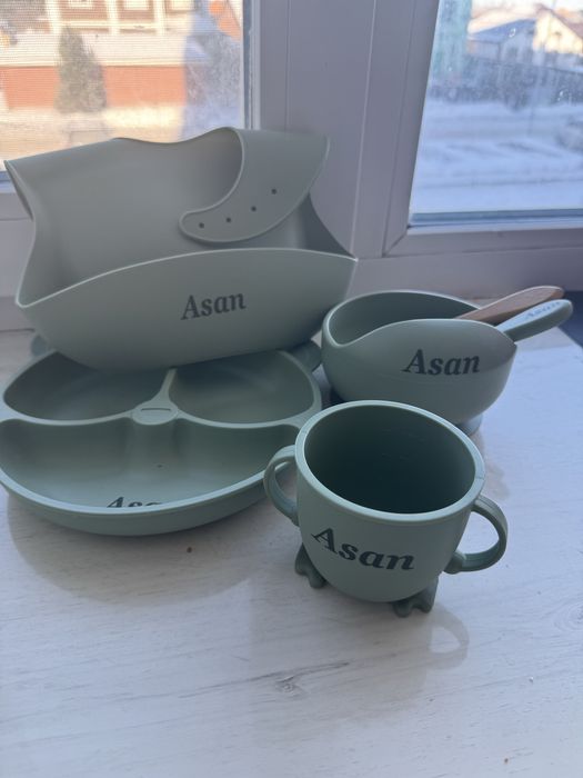 Посуда детская силикон