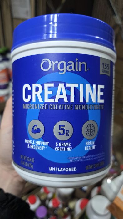 ДОСТАВКИ НЕТ Orgain креатин моногидрат 5гр. 675 грамм