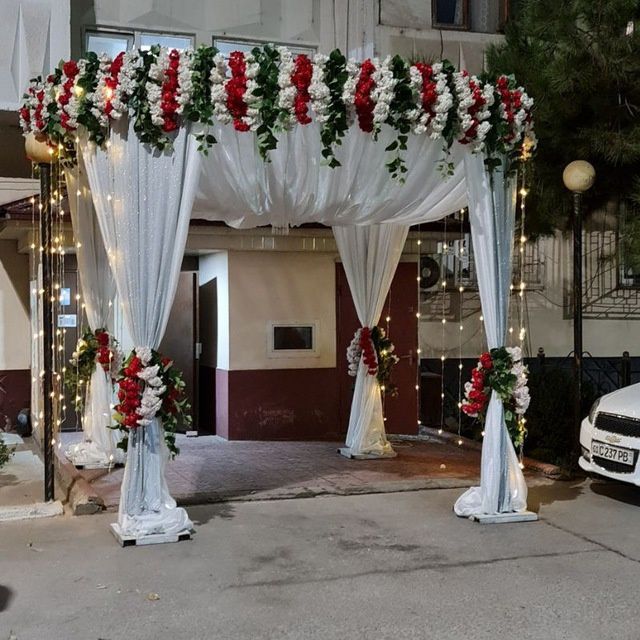 Оформление свадебные торжества oformlenya uy bezaklari