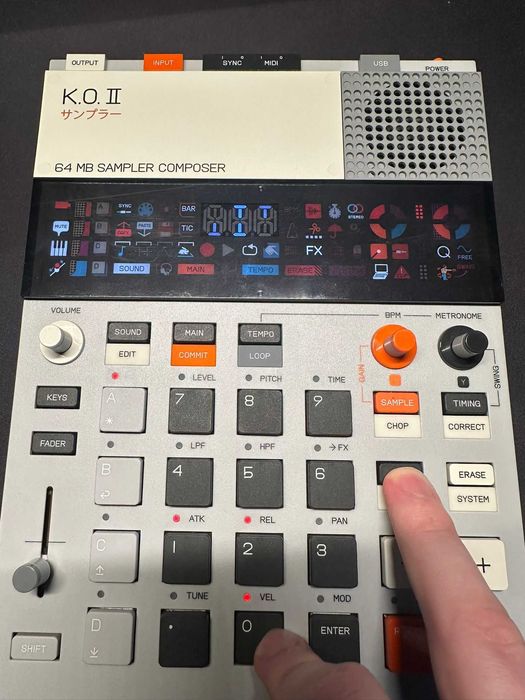 Teenage Engineering EP–133 K.O. II Sampler