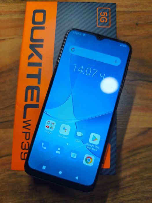 Смартфон OUKITEL C32 с 128GB памет и 16GB RAM, проверен