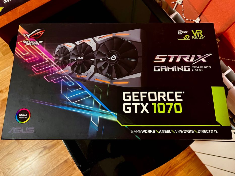 Asus Rog Strix Nvidia GTX 1070 8GB GDDR5