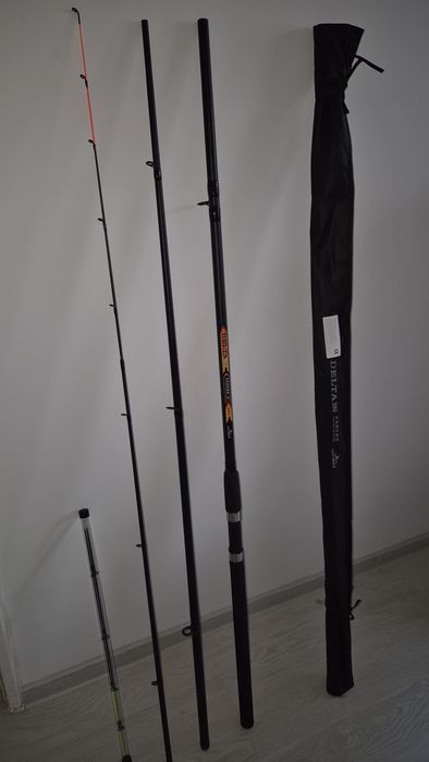 Lansete Feeder 4Karp Delta Feeder 3,90m/180g - 2 bucăți ca noi