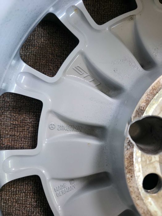 4 Jante Aliaj 5x112 16'' 7.5J ET 42 - OEM Mercedes E-Class W211 - W124 - SL 129R - Impecabile