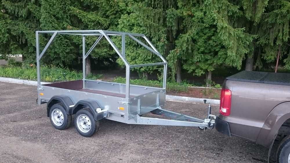 Новый двухосный автоприцеп