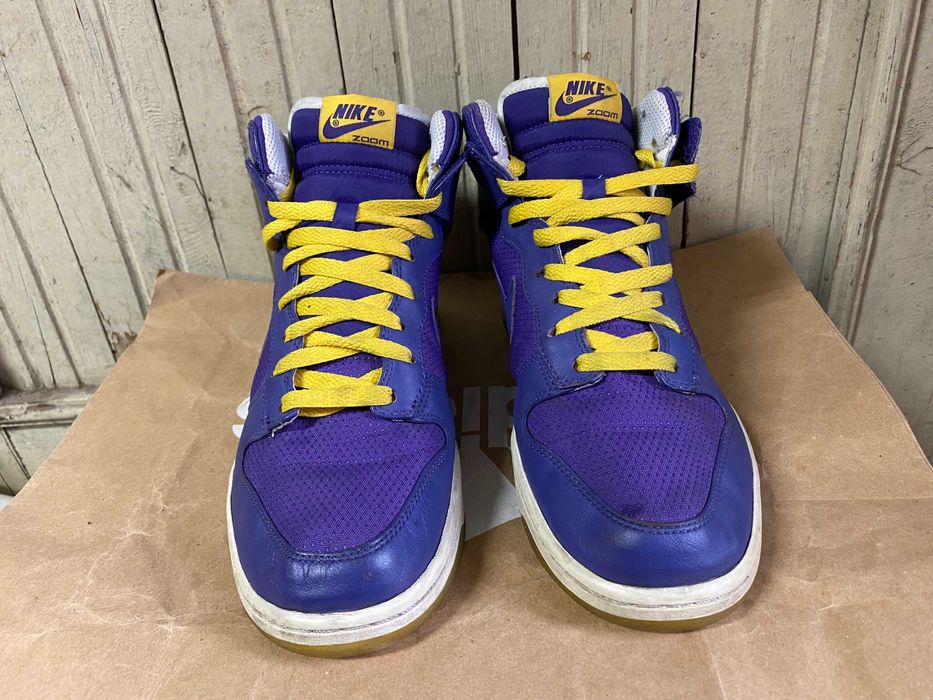 Nike Dunk High Zoom Premium Lakers Purple''оригинални маратонки 40.5