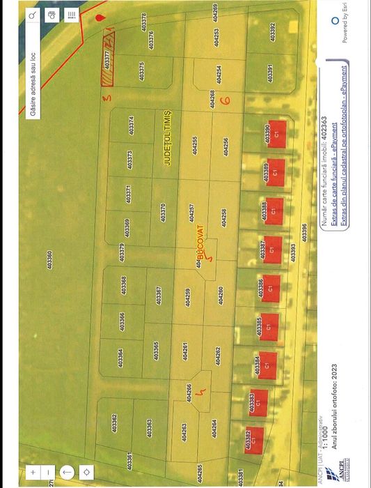 Teren de vânzare - între Bucovăț și Remetea Mare
