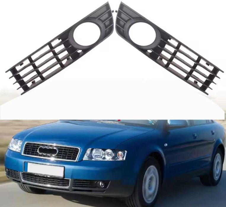 Решетки за халогените в предната броня за Ауди А4 Audi A4 B6
