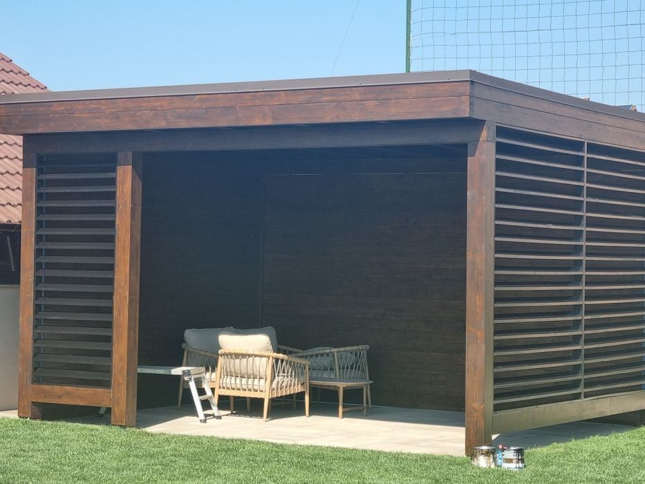 Foișoare terase din lemn