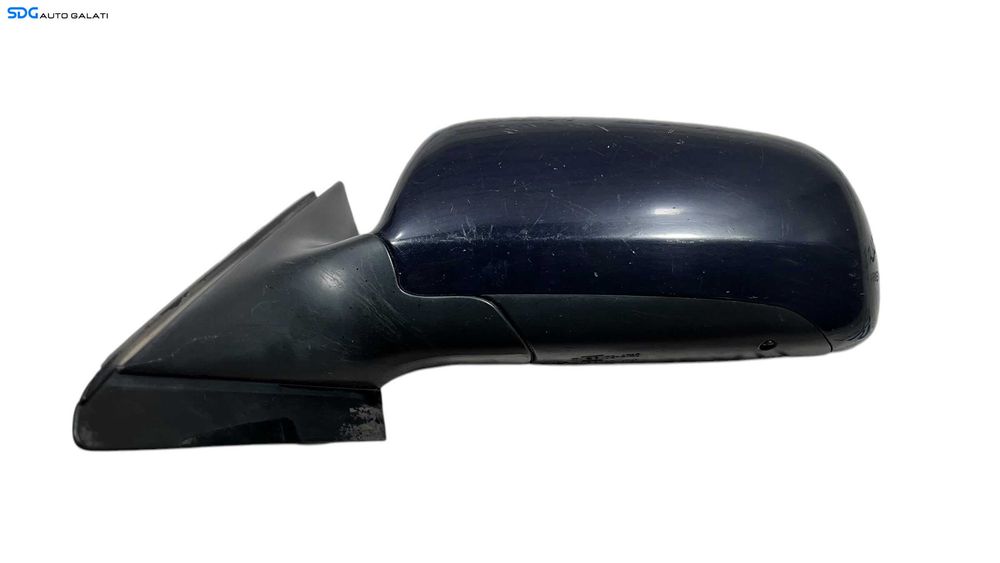 Oglinda Dreapta Electrica Audi A4 B5 1994 - 2001 Culoare albastră Cod 8D0857543A [L5863]
