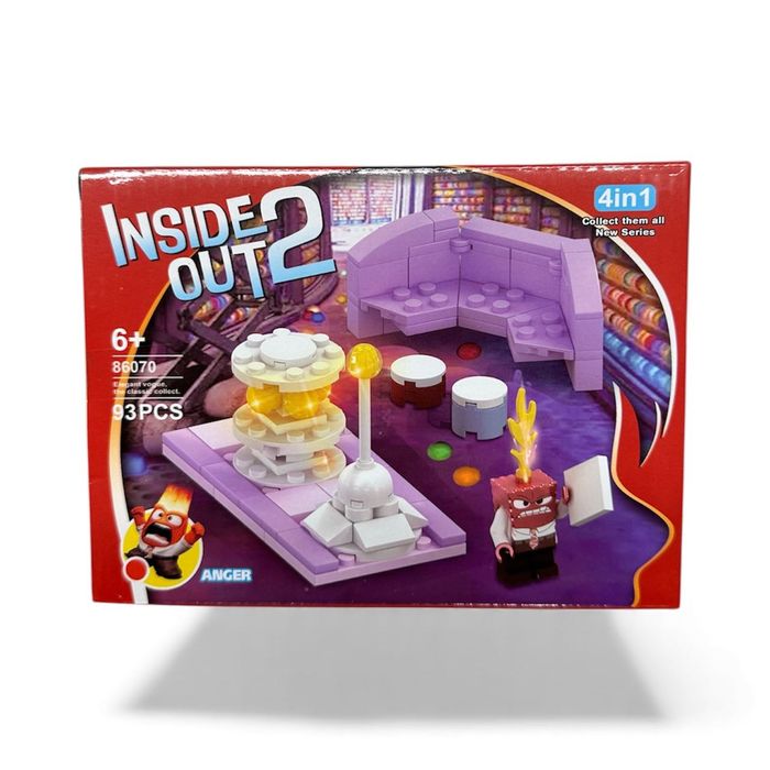 Конструктор Inside Out 2 – Sadness (90 части, 4 в 1)