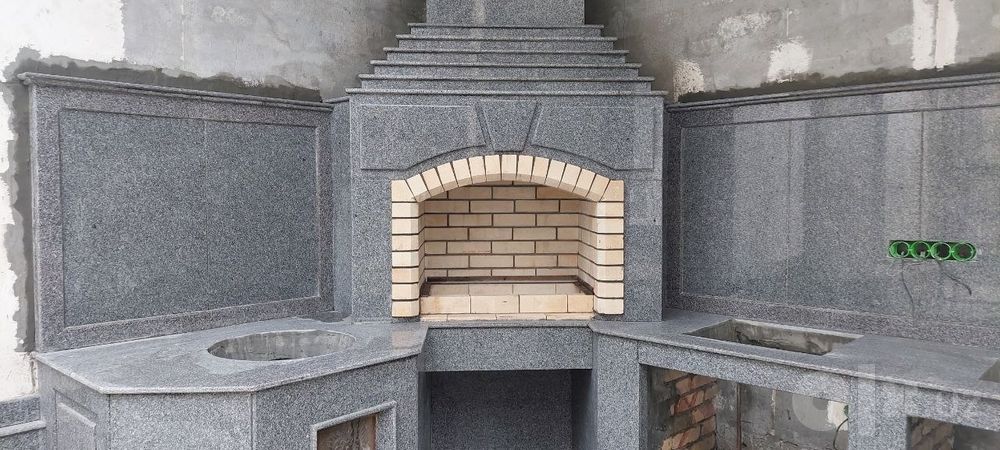 Летняя кухня барбекю Казань очаг мангал