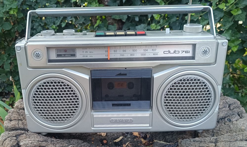 Radiocasetofon Vintage Siemens