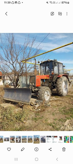 Услуги щетка трактора ,работаем 24/7 ,по городу и областях