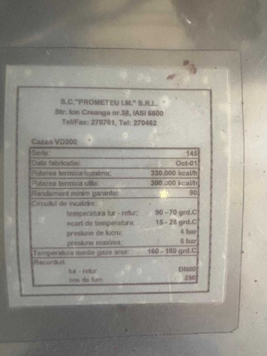 Centrala termica pentru bloc