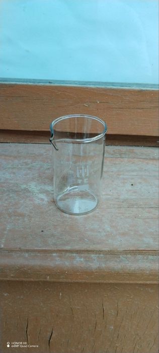 Химический термостойкий стакан 100мл / т.с.