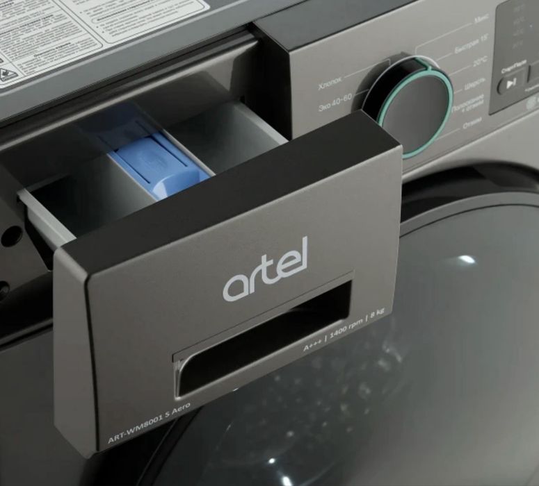 ARTEL WM8001S Aero avtomat kir yuvish mashinasi Автомат стиральная маш