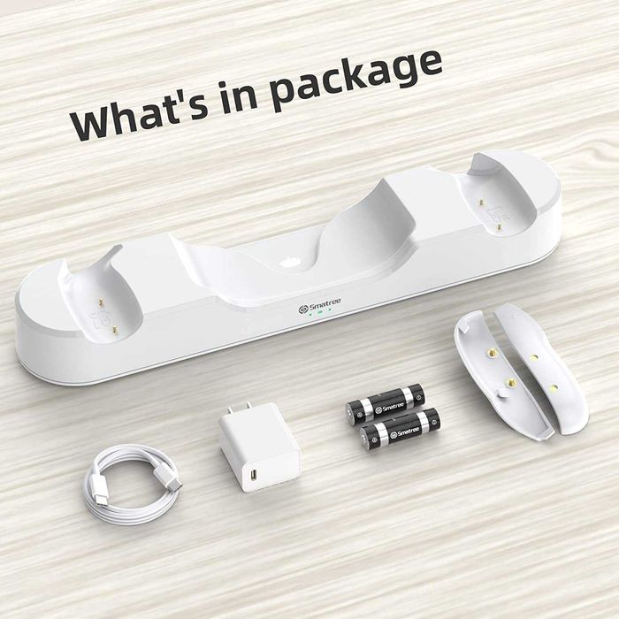 Smatree зареждане на док,слушалки,Oculus Quest2/Meta Quest2,контролер