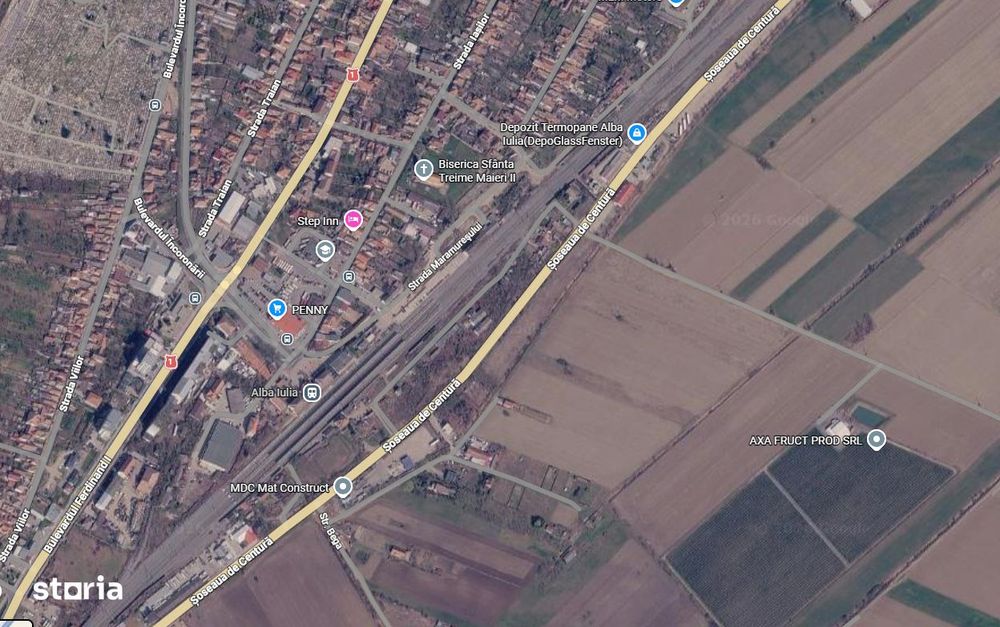 Teren intravilan 4975 mp zona CENTURA Alba Iulia