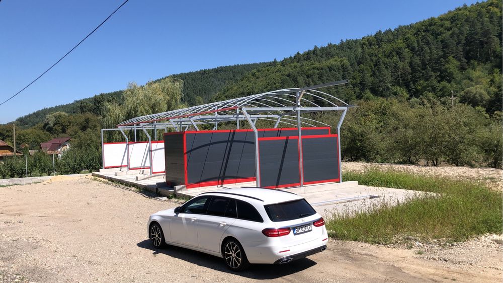 Spalatorie auto self, structura, fundație, betoane,pavaje, la cheie