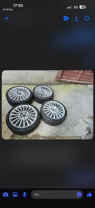 Джанти с гуми  5x112 18 цола