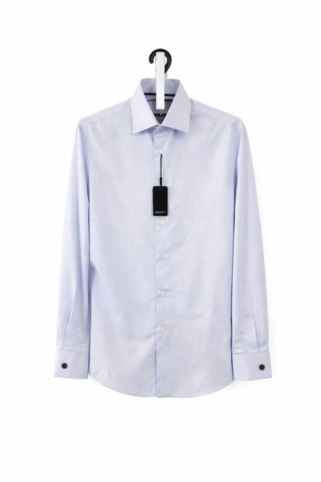 Нова мъжка риза Andrews светлосиня с френски маншет (за ръкавели)
