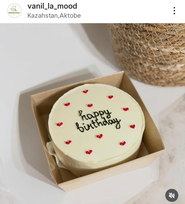 Бенто торты на заказ