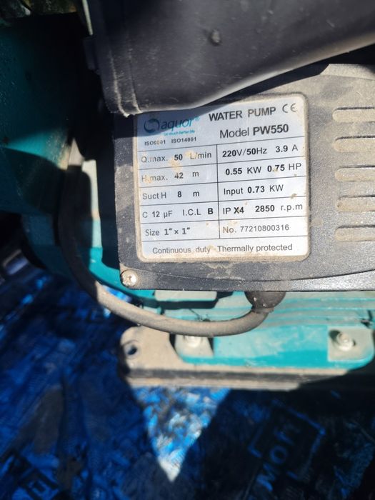 Водиной насос бу робочый