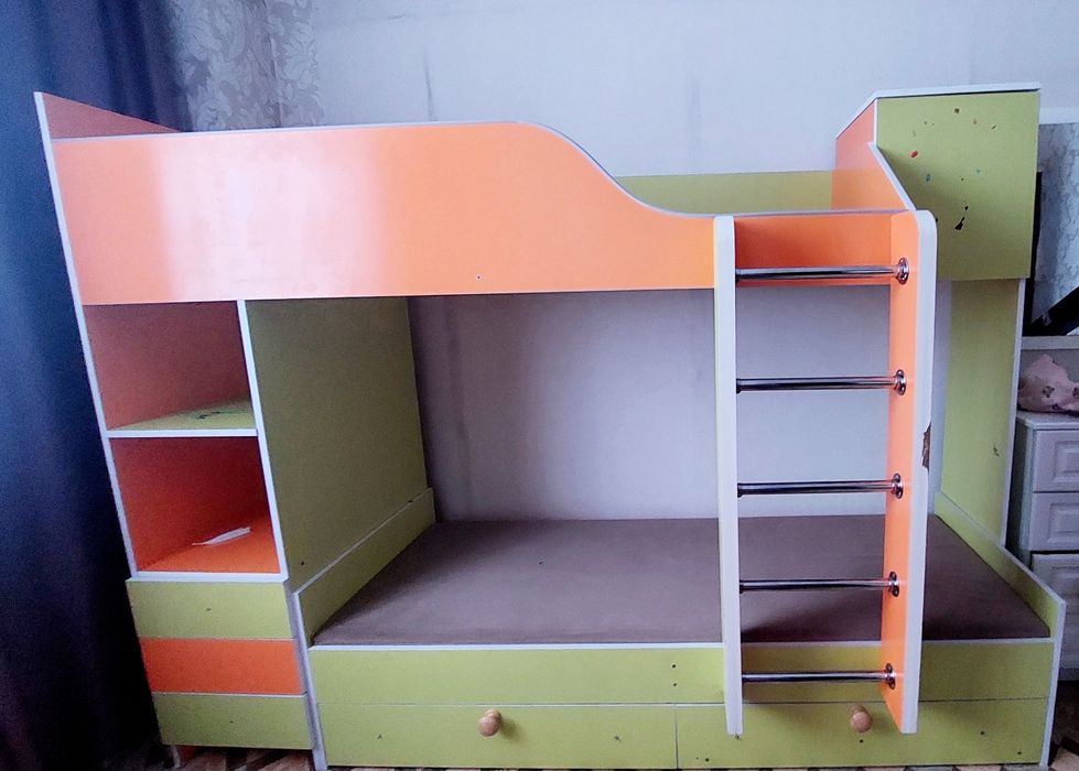 Екы этаж төсек кровать