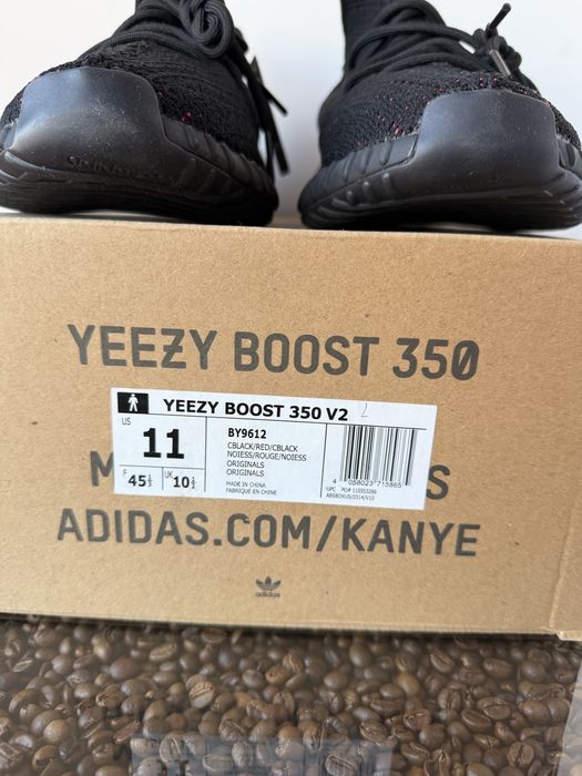 Adidas Yeezy 350 V2 Red Stripe