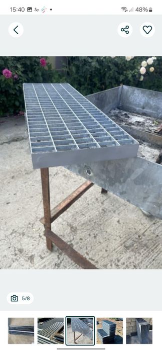 Trepte zincate galvanizate