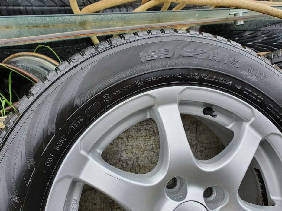 Лети джанти 15цола 5х112 Зимни гуми 195/65/15