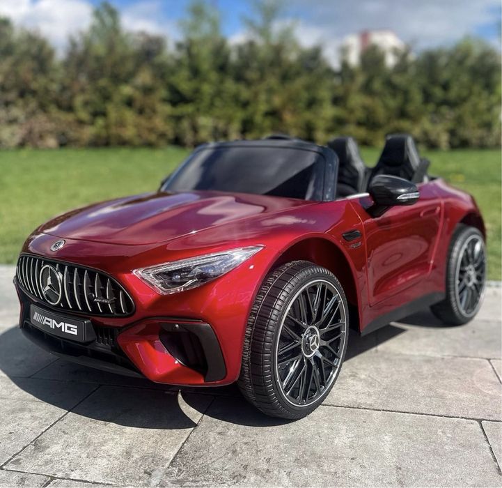 Детский электромобиль MercedesBenz SL63 с монитором | Новое в упаковке
