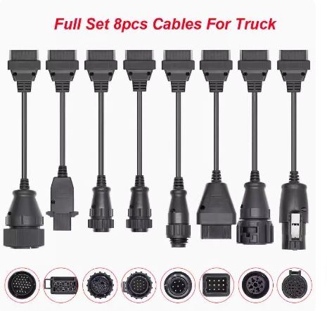 Set cabluri diagnoza autoturisme sau camioane obd2 delphi tester mufe