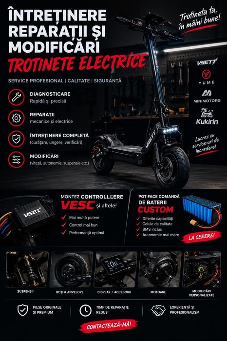 Service trotinete electrice