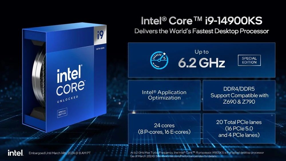 Intel® Core™ i9 processor 14900KS