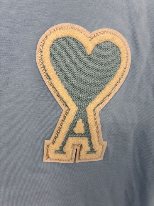 Tricou Ami Paris Albastru M