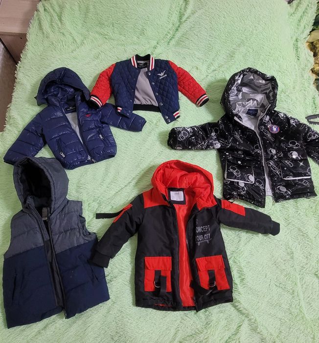 ОТДАМ детские куртки