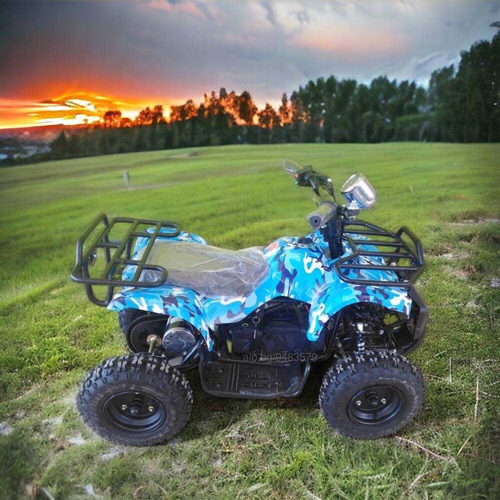 Детско електрическо АТВ / ATV 1200W с 3 скорости АТВ - Blu SPORT