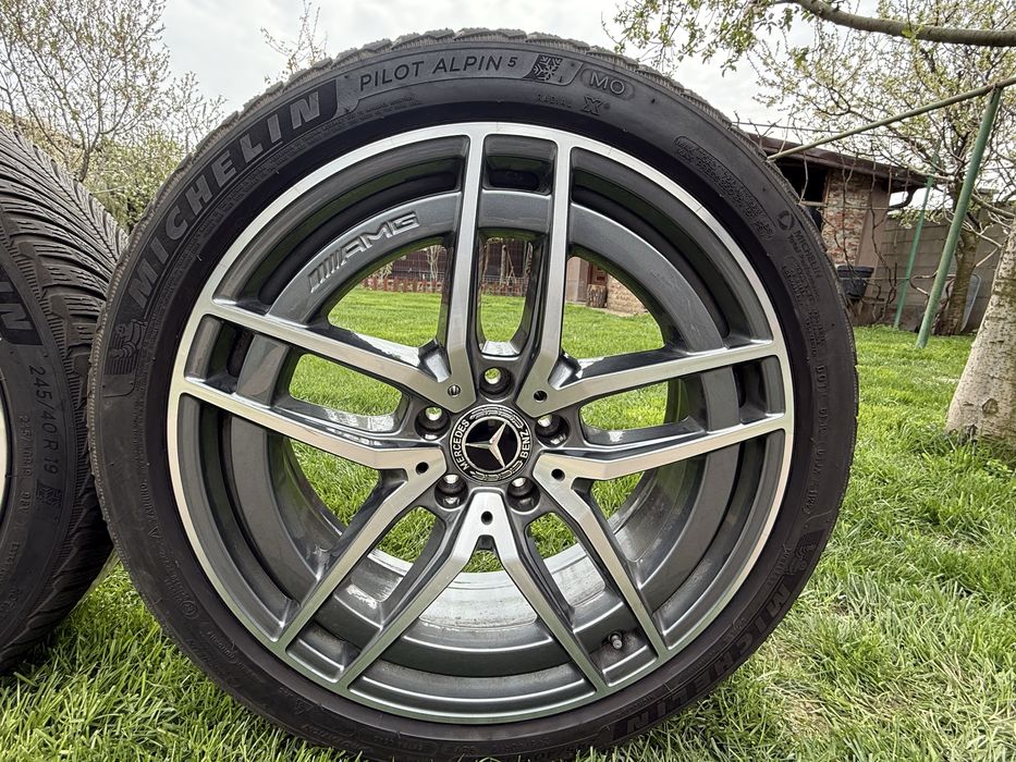 Jante bicolore 2 dimensiuni mercedes amg 19” e klasse +anvelope michelin