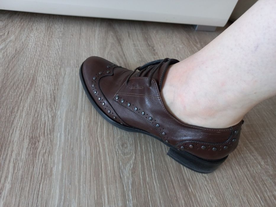 Pantofi piele naturala