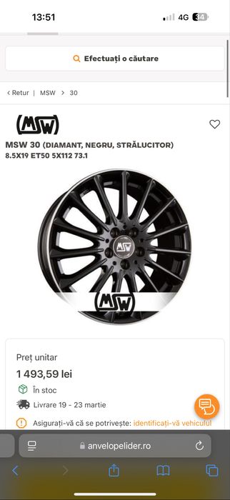 Jante R19 Mercedes CLA