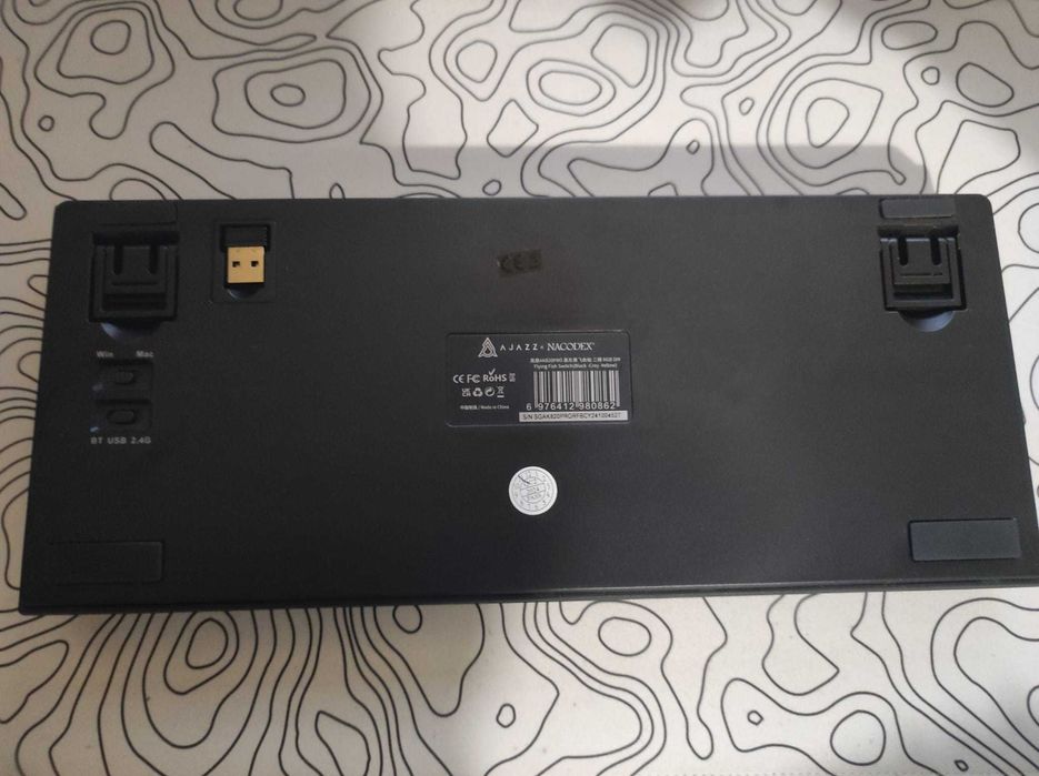 Tastatura Gaming Wireless Ajazz AK820 Pro 75% Gasket-mount TFT Screen