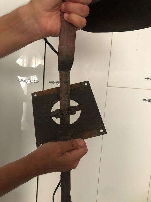 Vintage Austria lampa industriala