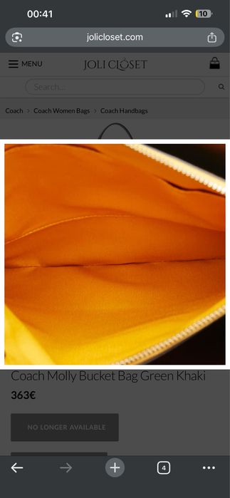 Кожаная сумка Coach (оригинал)