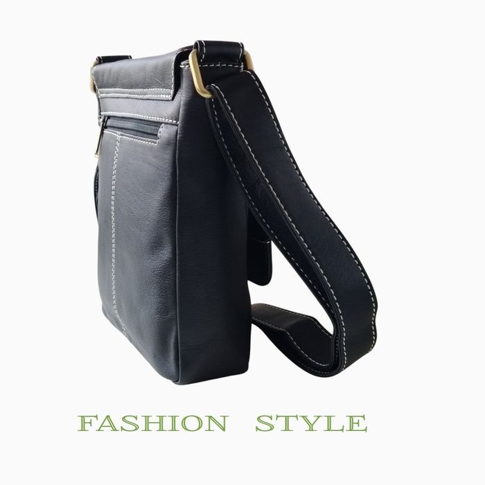 Мъжка чанта от естествена кожа