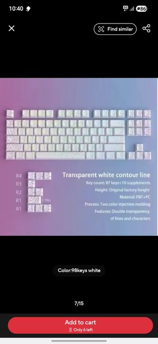 Keycaps tastatură